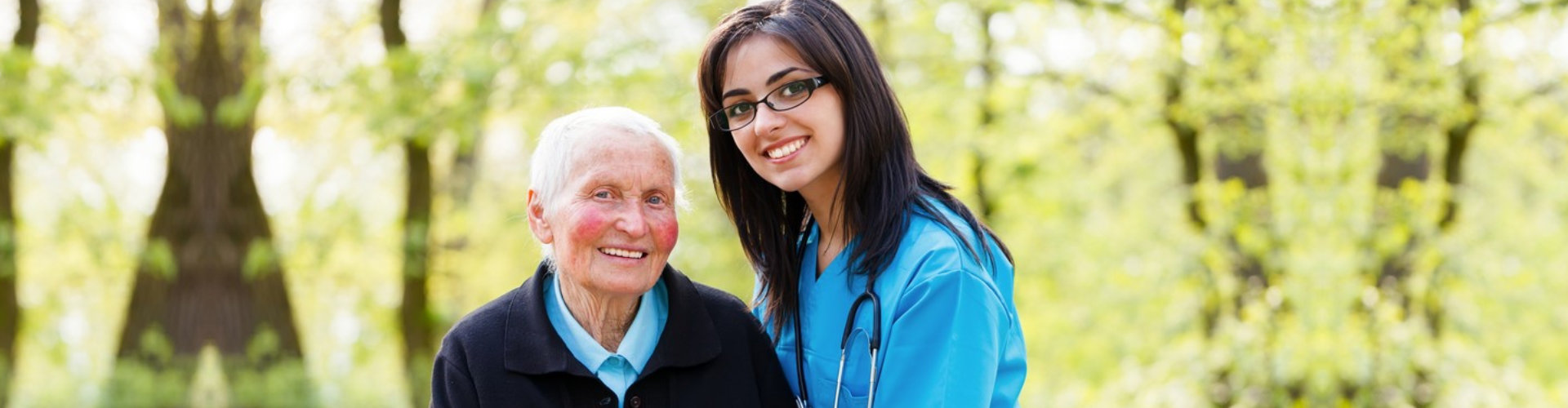 two beautiful women smiling